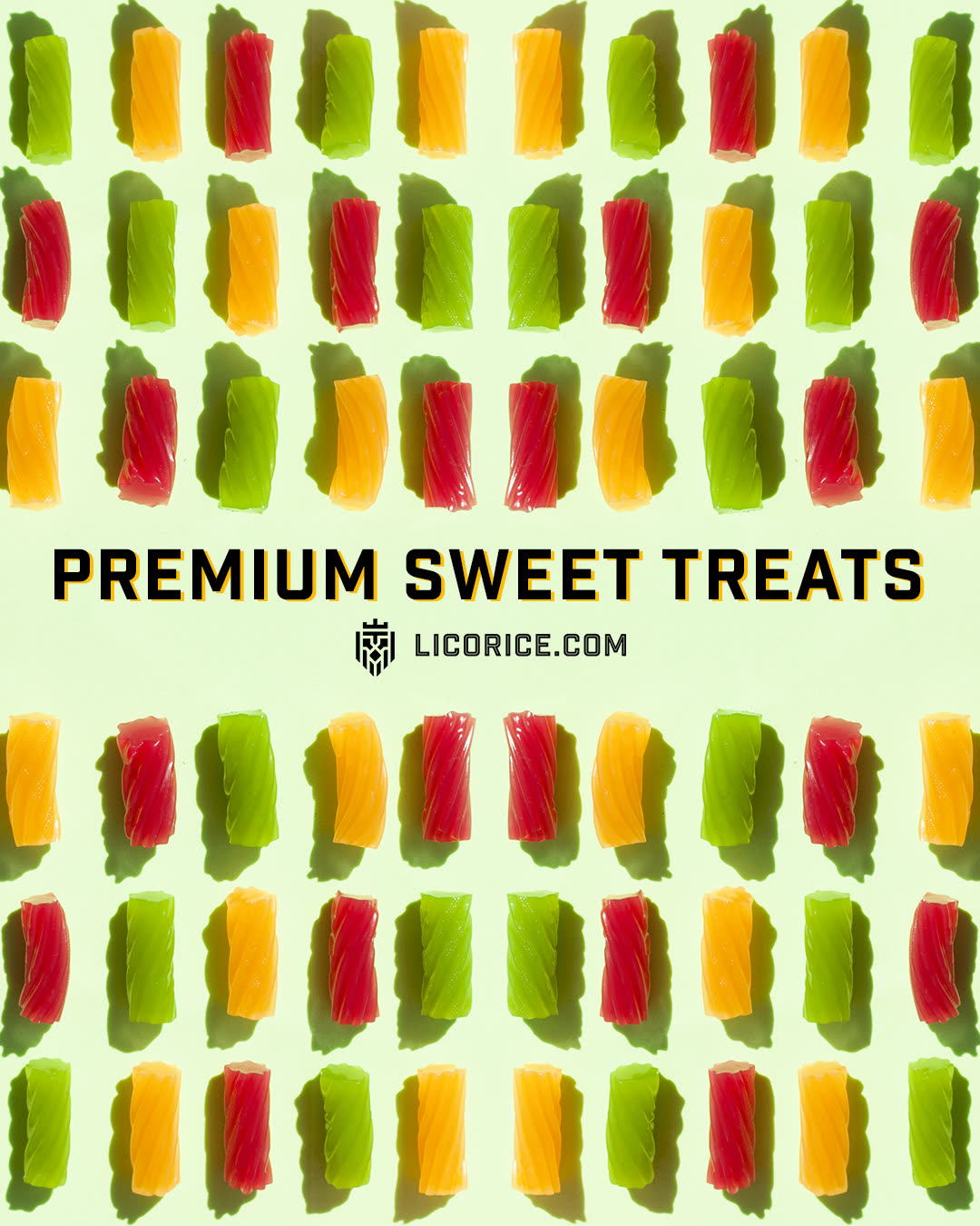 Premium sweet treats pattern static ad